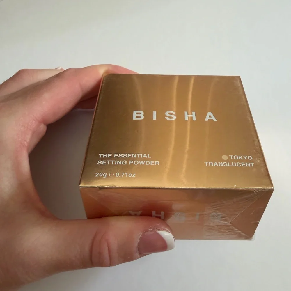 NWT BISHA Essential Setting Powder- Tokyo Translucent- 12g Full Size